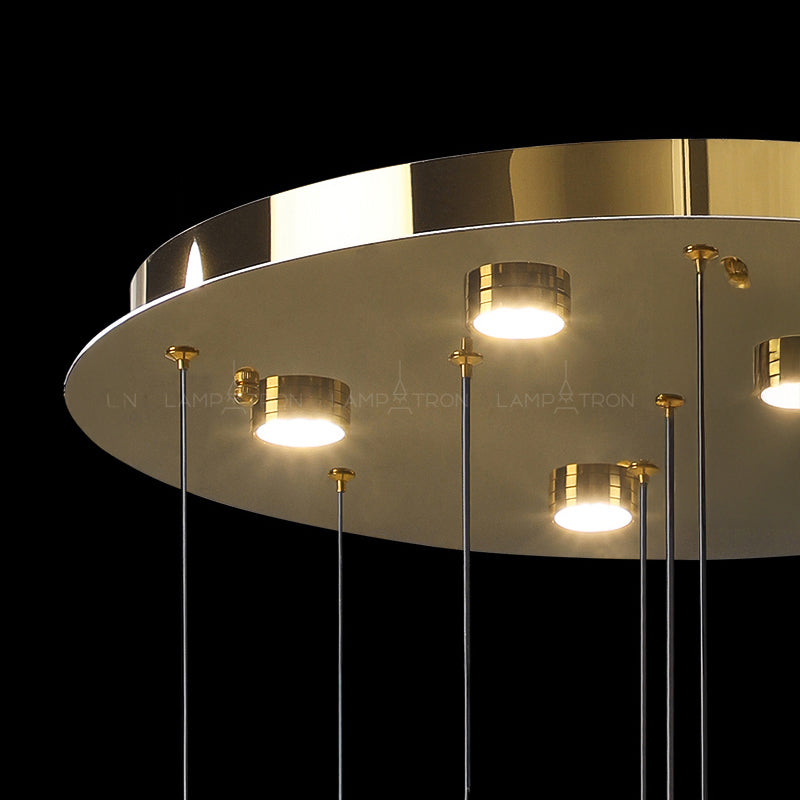 CARN COMBO Cascade Light by Lampadom - top view