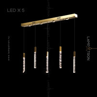 CARN COMBO Cascade Light by Lampadom - angle view