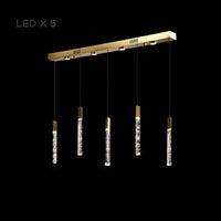 CARN COMBO Cascade Light by Lampadom - scale reference