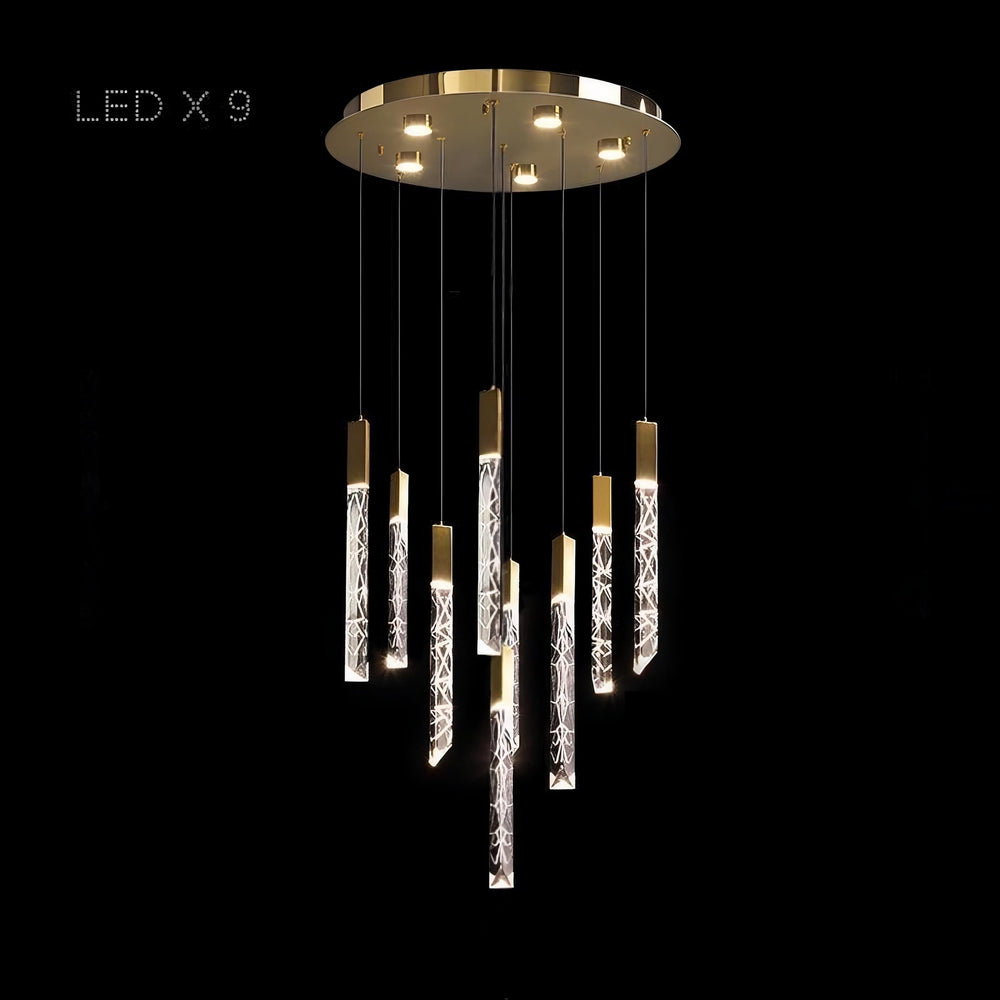 CARN COMBO Cascade Light by Lampadom - side view