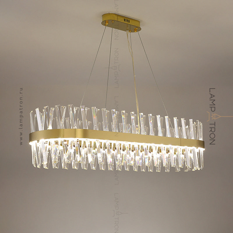 CAROLA B Linear Chandelier