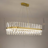 CAROLA B Linear Chandelier
