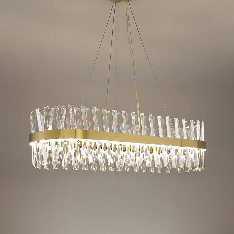 CAROLA B Linear Chandelier