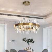 CAROLA CROSS Ring Chandelier by Lampadom - detail view