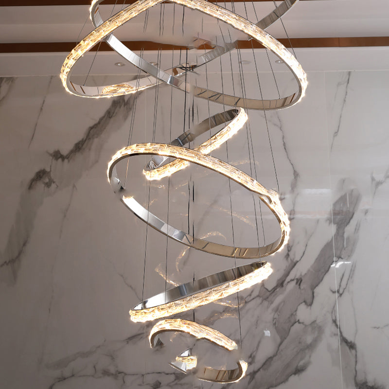 CAROLIN Ring Chandelier by Lampadom - detail view