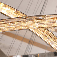 CAROLIN Ring Chandelier by Lampadom - scale reference