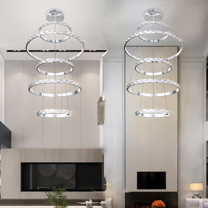 CAROLIN Ring Chandelier by Lampadom - detail view
