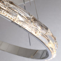 CAROLIN Ring Chandelier by Lampadom - side view