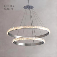 CAROLIN Ring Chandelier by Lampadom - detail view