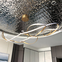 CARSTEN Linear Chandelier by Lampadom - top view