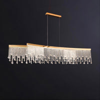 CASSANDRA Linear Chandelier by Lampadom - detail view