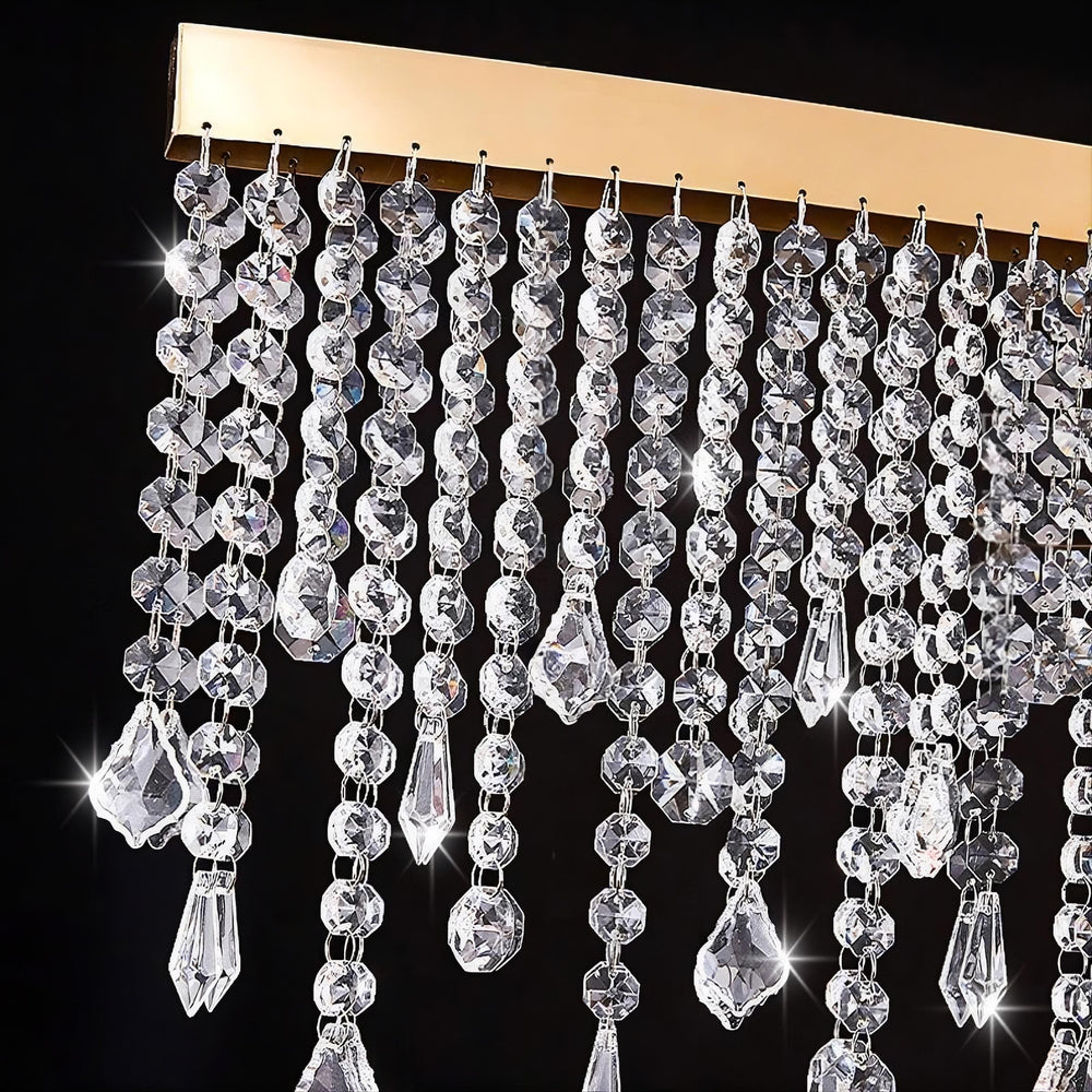 CASSANDRA Linear Chandelier by Lampadom - scale reference