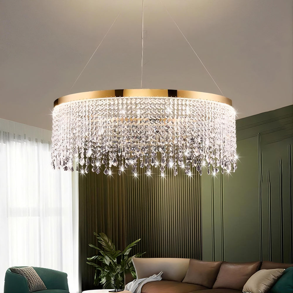 CASSANDRA Ring Chandelier by Lampadom - angle view