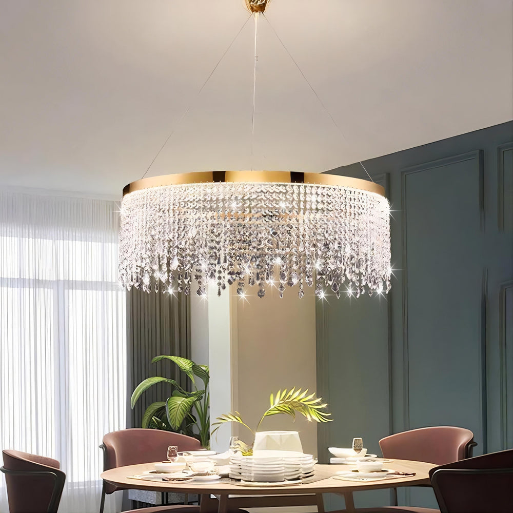 CASSANDRA Ring Chandelier by Lampadom - top view