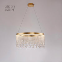 CASSANDRA Ring Chandelier by Lampadom - detail view