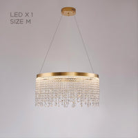 CASSANDRA Ring Chandelier by Lampadom - angle view