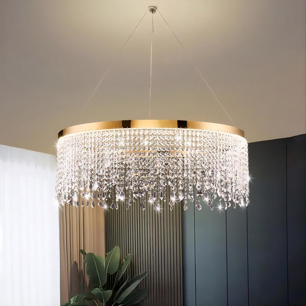 CASSANDRA Ring Chandelier by Lampadom - ambient shot