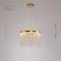 CASSANDRA Ring Chandelier by Lampadom - angle view