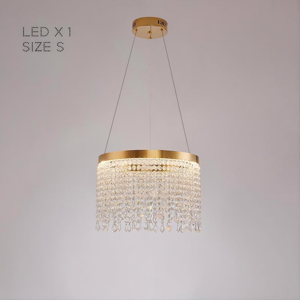 CASSANDRA Ring Chandelier by Lampadom - top view