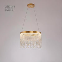 CASSANDRA Ring Chandelier by Lampadom - top view