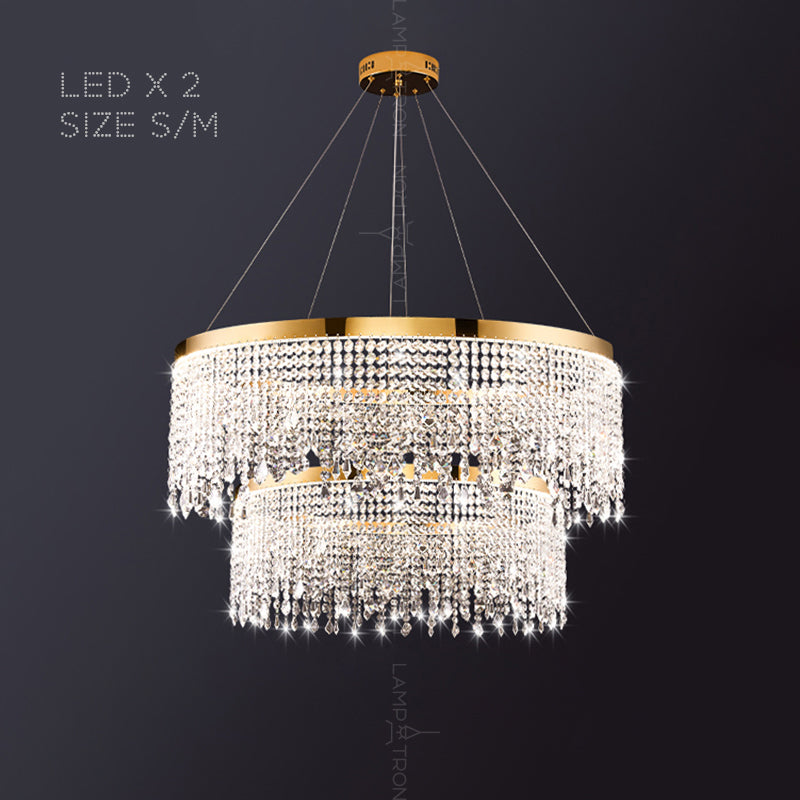CASSANDRA Ring Chandelier by Lampadom - scale reference