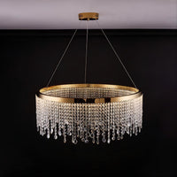 CASSANDRA Ring Chandelier by Lampadom - scale reference