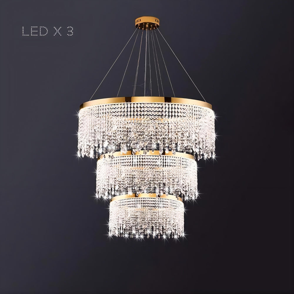CASSANDRA Ring Chandelier by Lampadom - detail view