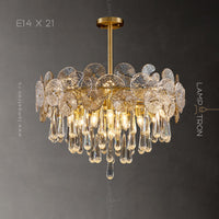 CATARINA Chandelier by Lampadom - angle view
