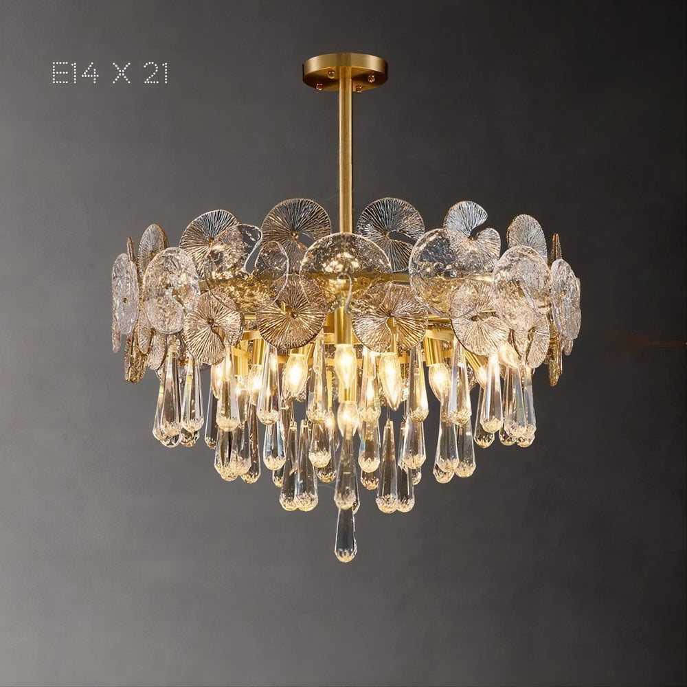 CATARINA Chandelier by Lampadom - scale reference