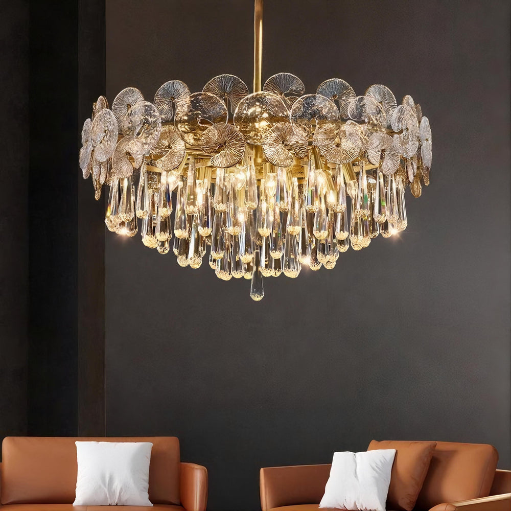 CATARINA Chandelier by Lampadom - scale reference