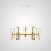CATLIN Linear Chandelier by Lampadom - scale reference