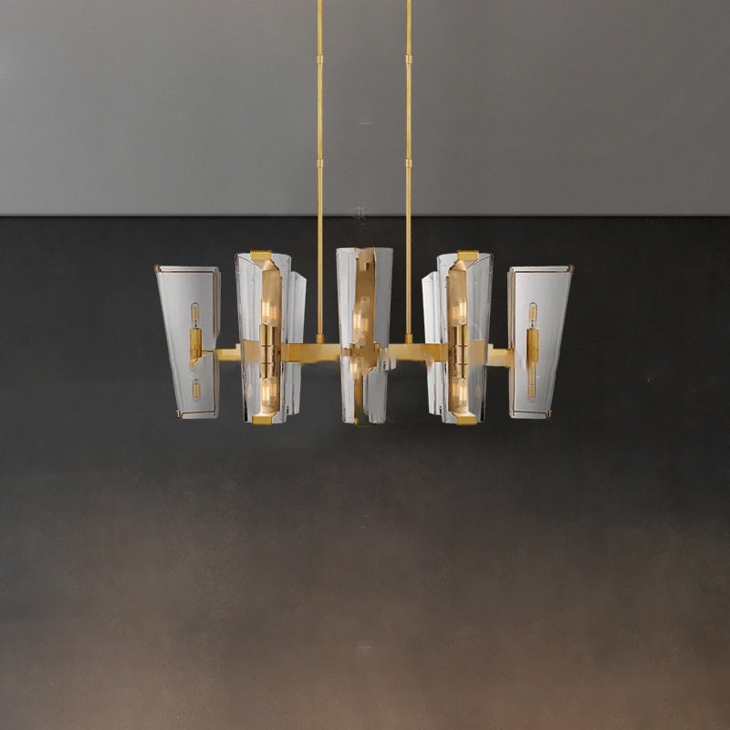 CATLIN Linear Chandelier by Lampadom - ambient shot