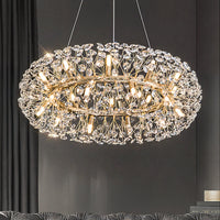 CELEBRITY Chandelier by Lampadom - side view