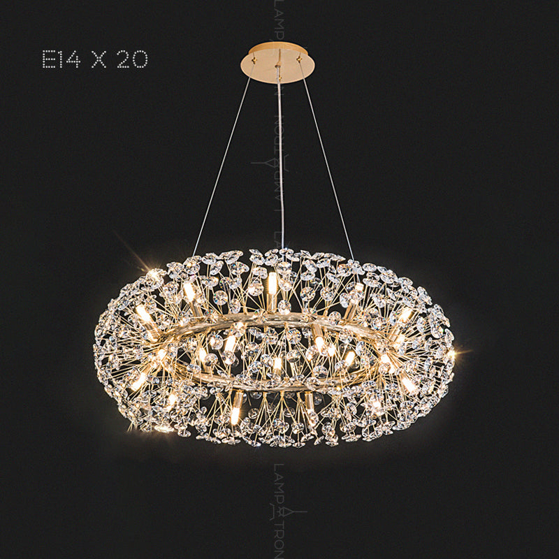 CELEBRITY Chandelier by Lampadom - close-up