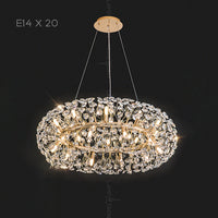 CELEBRITY Chandelier by Lampadom - close-up