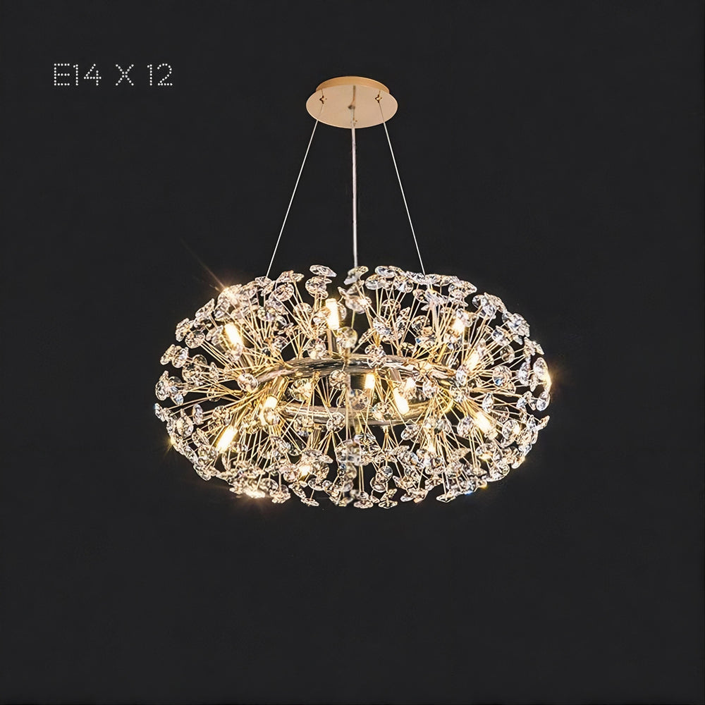 CELEBRITY Chandelier by Lampadom - side view