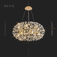 CELEBRITY Chandelier by Lampadom - top view