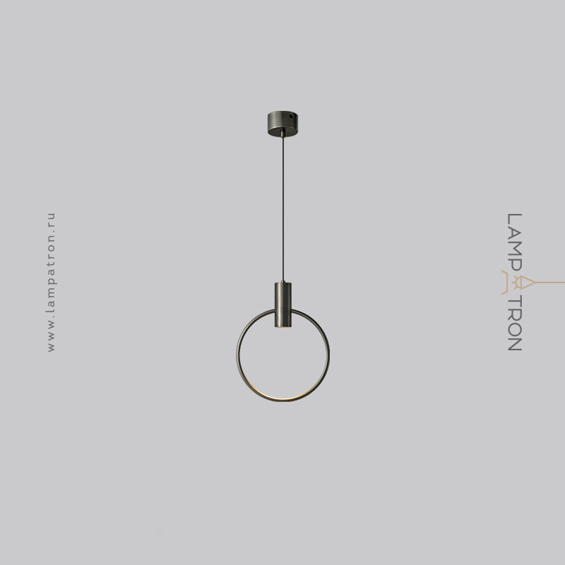 CELIUS ONE Pendant by Lampadom - side view