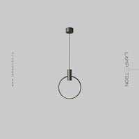 CELIUS ONE Pendant by Lampadom - side view
