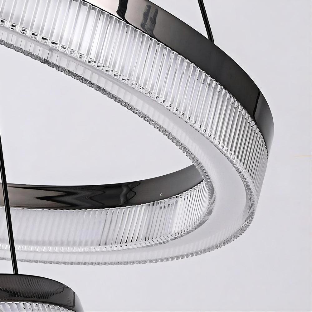 CELLA COMBO Ring Chandelier by Lampadom - detail view