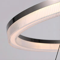 CELLA COMBO Ring Chandelier by Lampadom - close-up