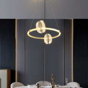 CERES Ring Chandelier by Lampadom