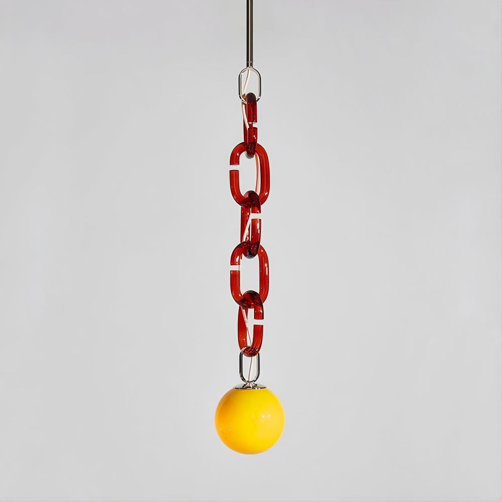 CHAIN Pendant by Lampadom - close-up