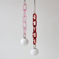 CHAIN Pendant by Lampadom - side view