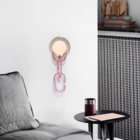 CHAIN Wall Light by Lampadom - ambient shot