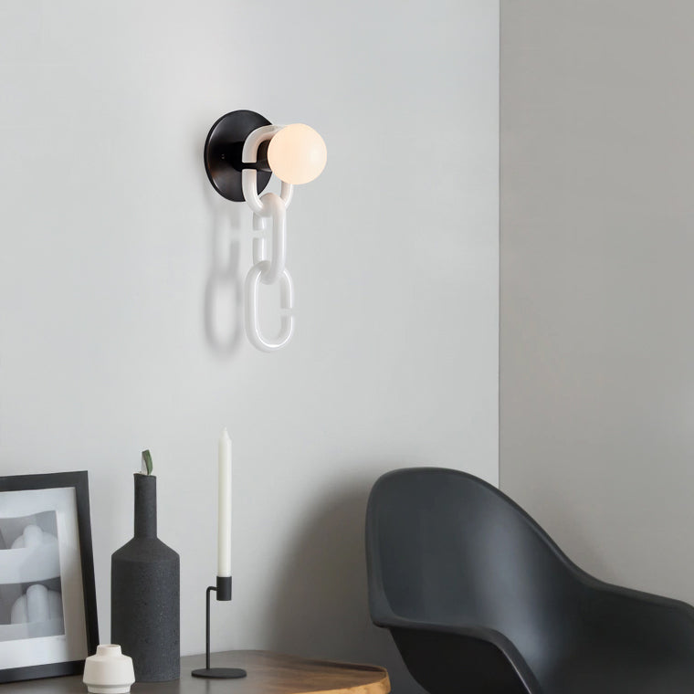 CHAIN Wall Light by Lampadom - scale reference