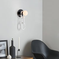 CHAIN Wall Light by Lampadom - scale reference