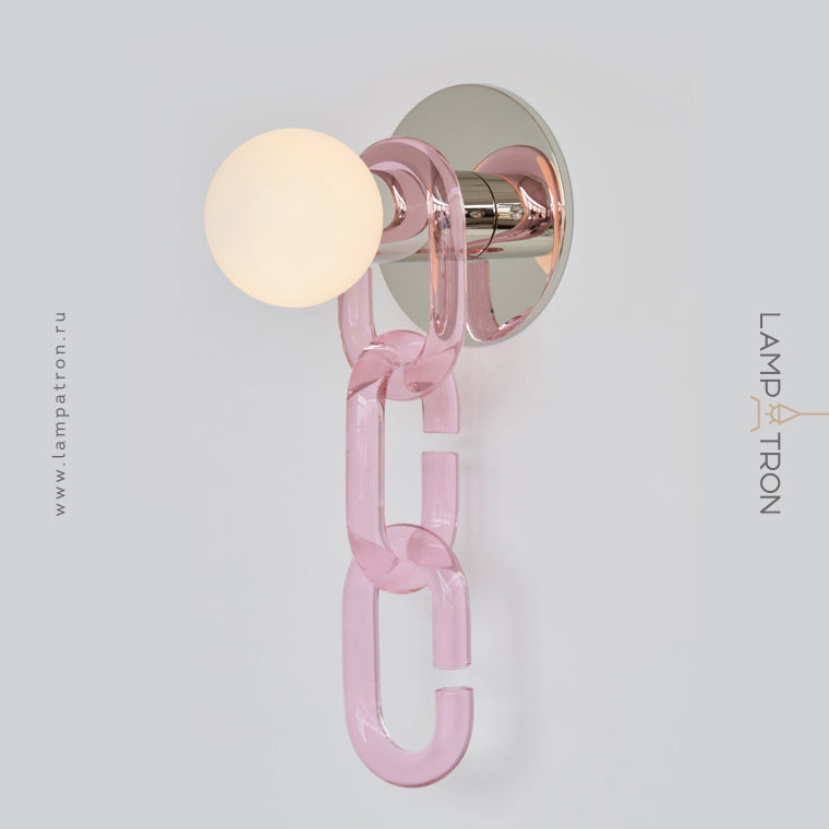 CHAIN Wall Light by Lampadom - scale reference