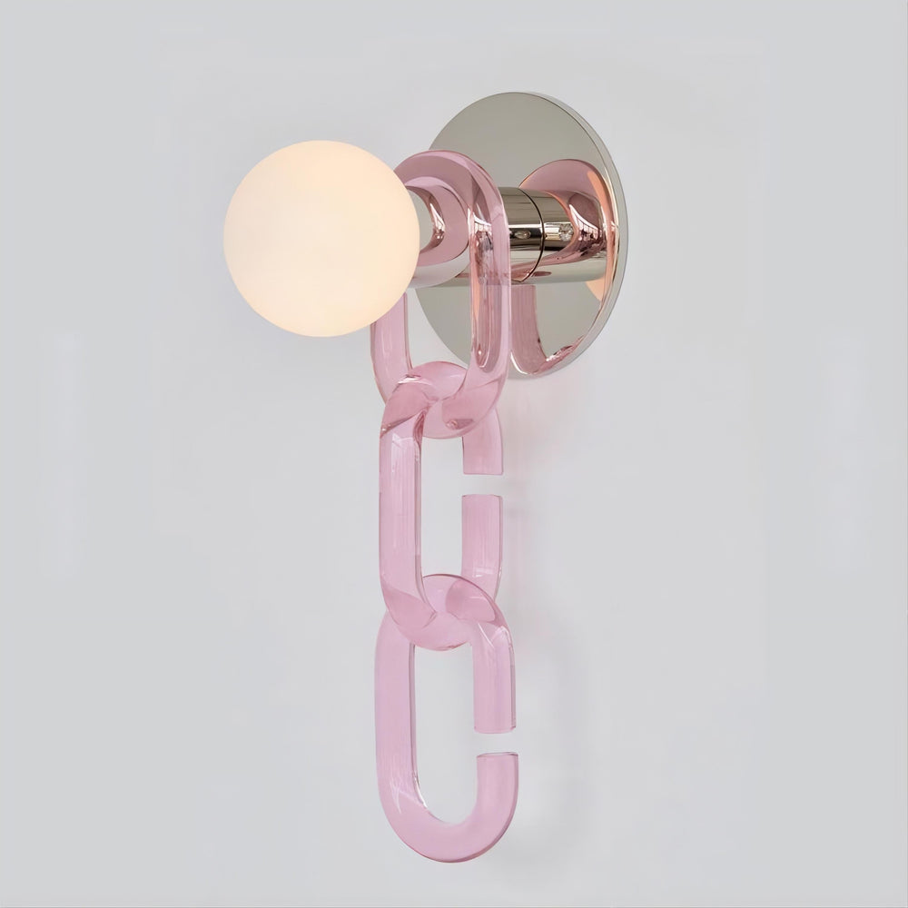 CHAIN Wall Light by Lampadom - close-up