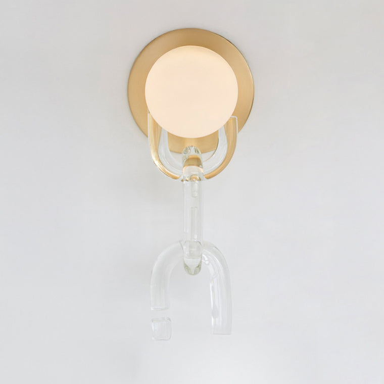 CHAIN Wall Light by Lampadom - close-up